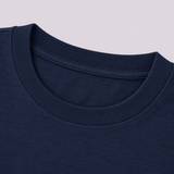 Boys' Navy Organic Cotton Long Sleeve T-Shirt
