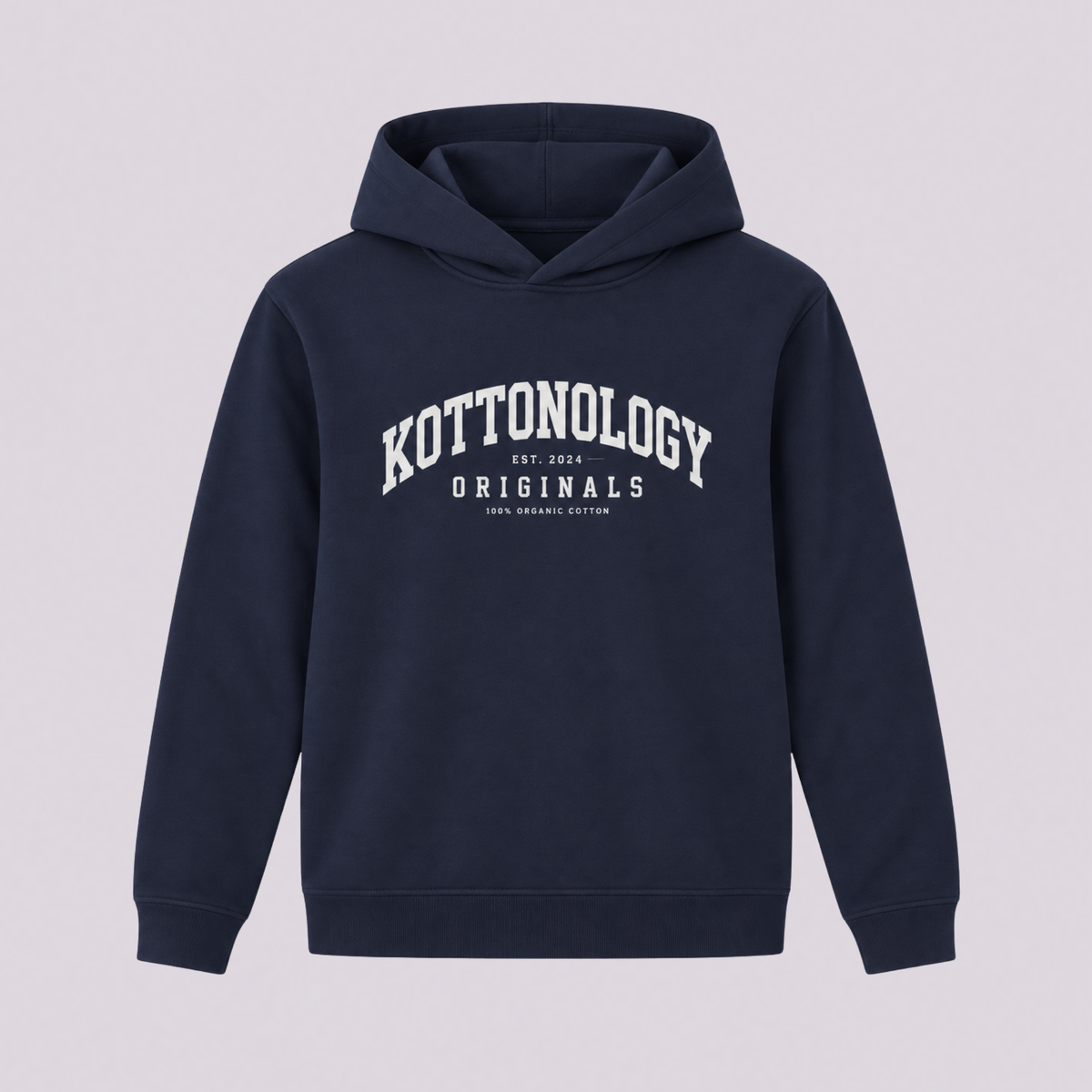 Boys' Navy Organic Cotton Hoodie