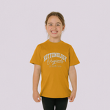 Girls' Deep Yellow Organic Cotton Kottonology T-Shirt