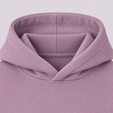 Girls' Mauve / Red Organic Cotton Hoodie