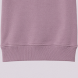 Girls' Mauve Organic Cotton Sweatshirt
