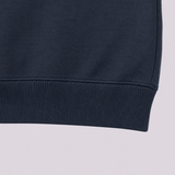 Girls' Navy & Red Organic Cotton Sweatshirt