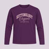 Girls' Purple/Pink Organic Cotton Long Sleeve T-Shirt