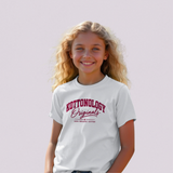 Girls' White Organic Cotton Kottonology T-Shirt