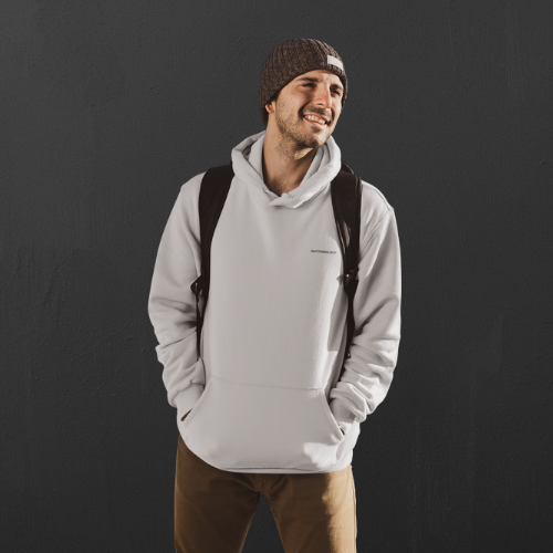 Men’s Heather Grey Hoodie