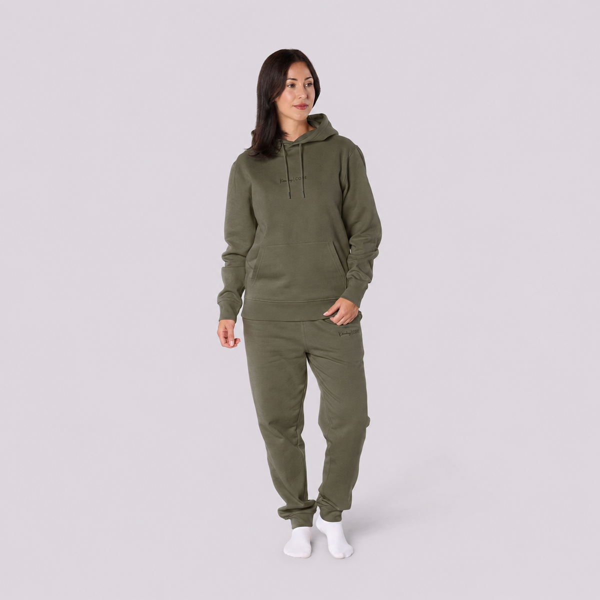 Women’s CORE Organic Cotton Hoodie – Khaki