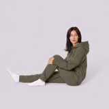 Women’s CORE Organic Cotton Hoodie – Khaki
