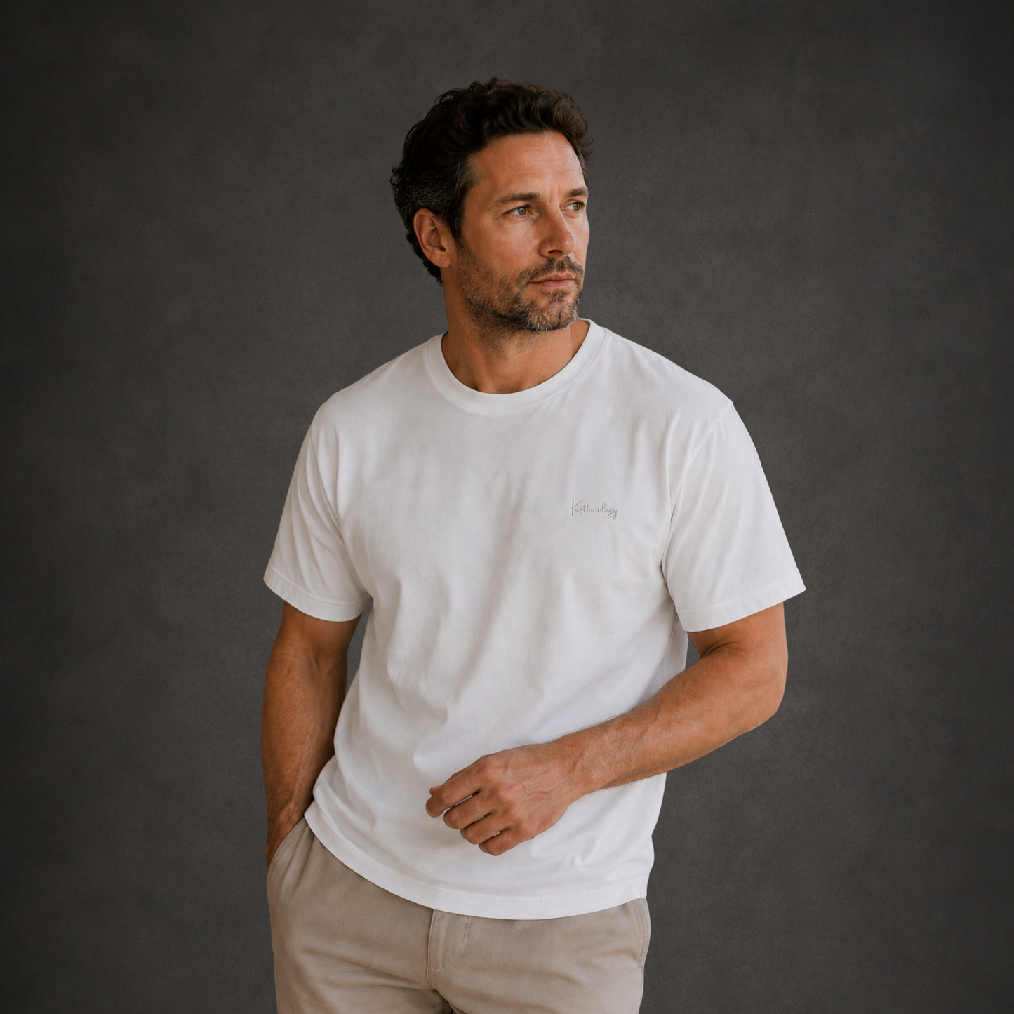Men's White T-Shirt