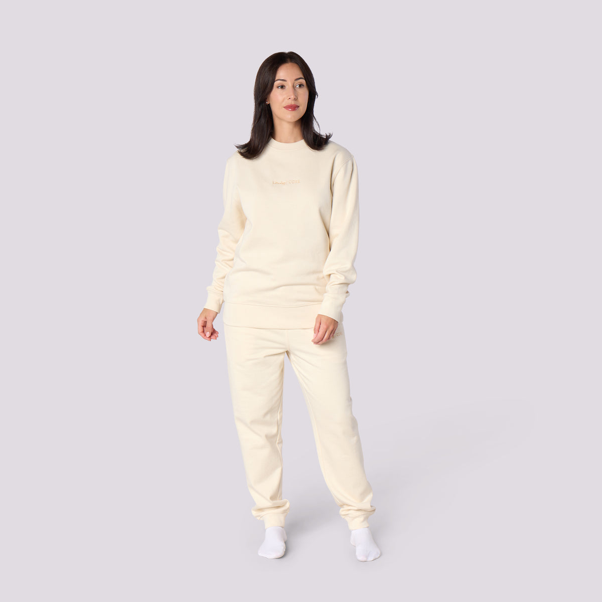 Women’s CORE Organic Cotton Sweatshirt – Natural Oat