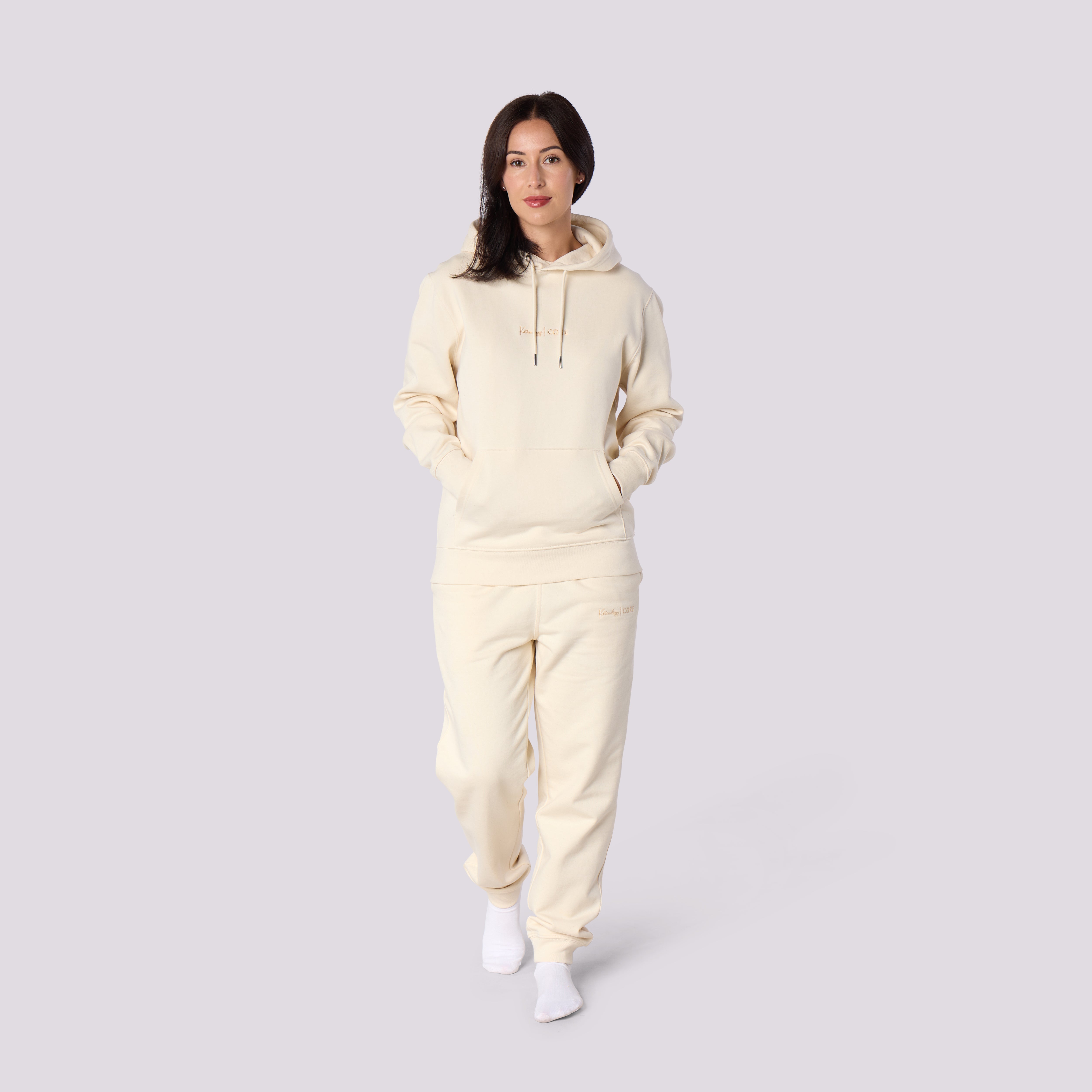 Women’s CORE Organic Cotton Hoodie – Natural Oat