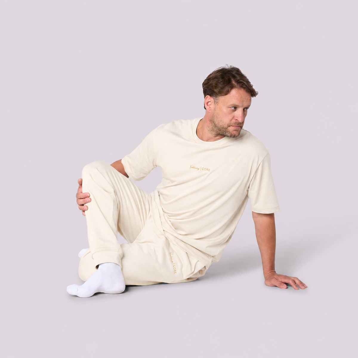 Men’s CORE Organic Cotton T-Shirt – Natural Oat