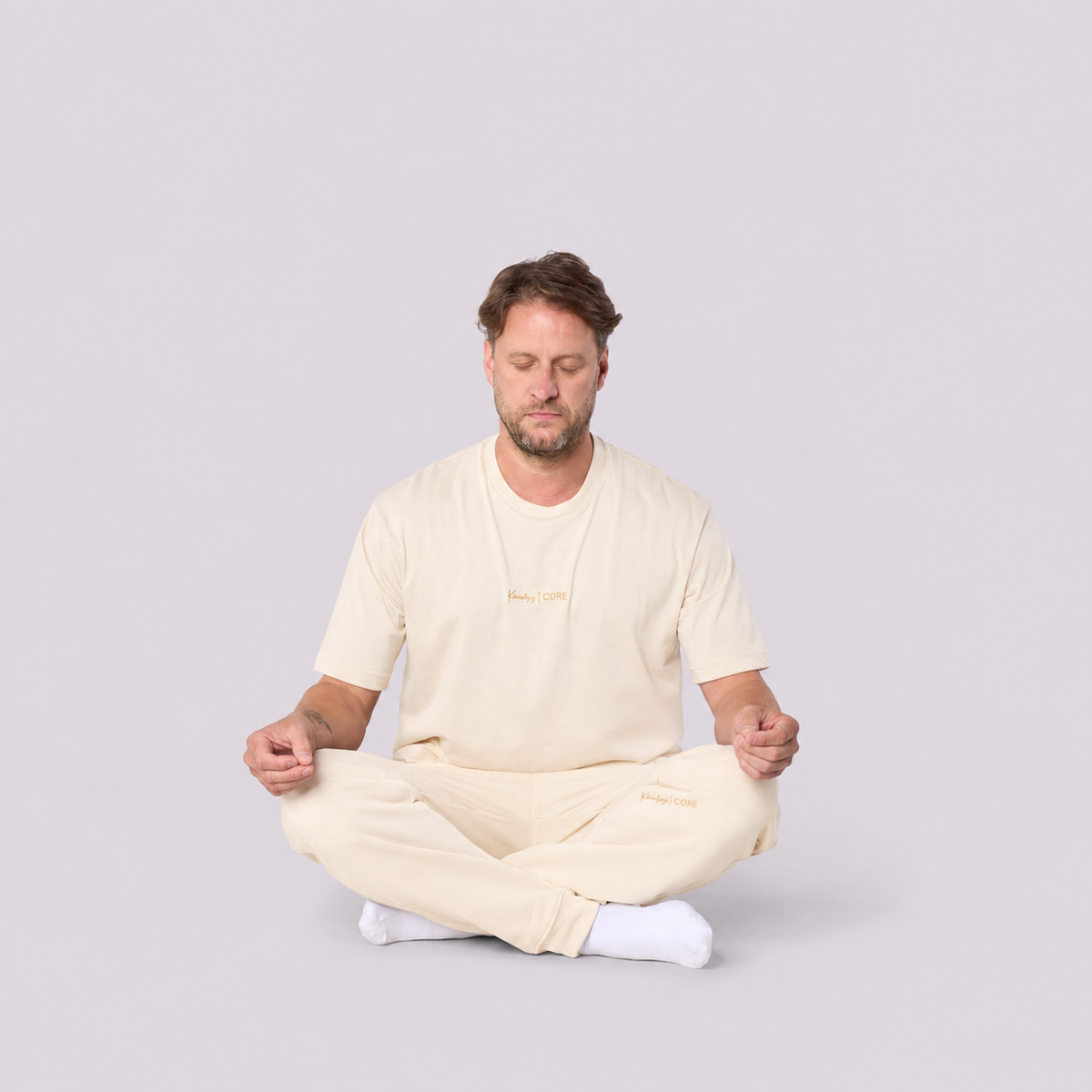 Men’s CORE Organic Cotton T-Shirt – Natural Oat