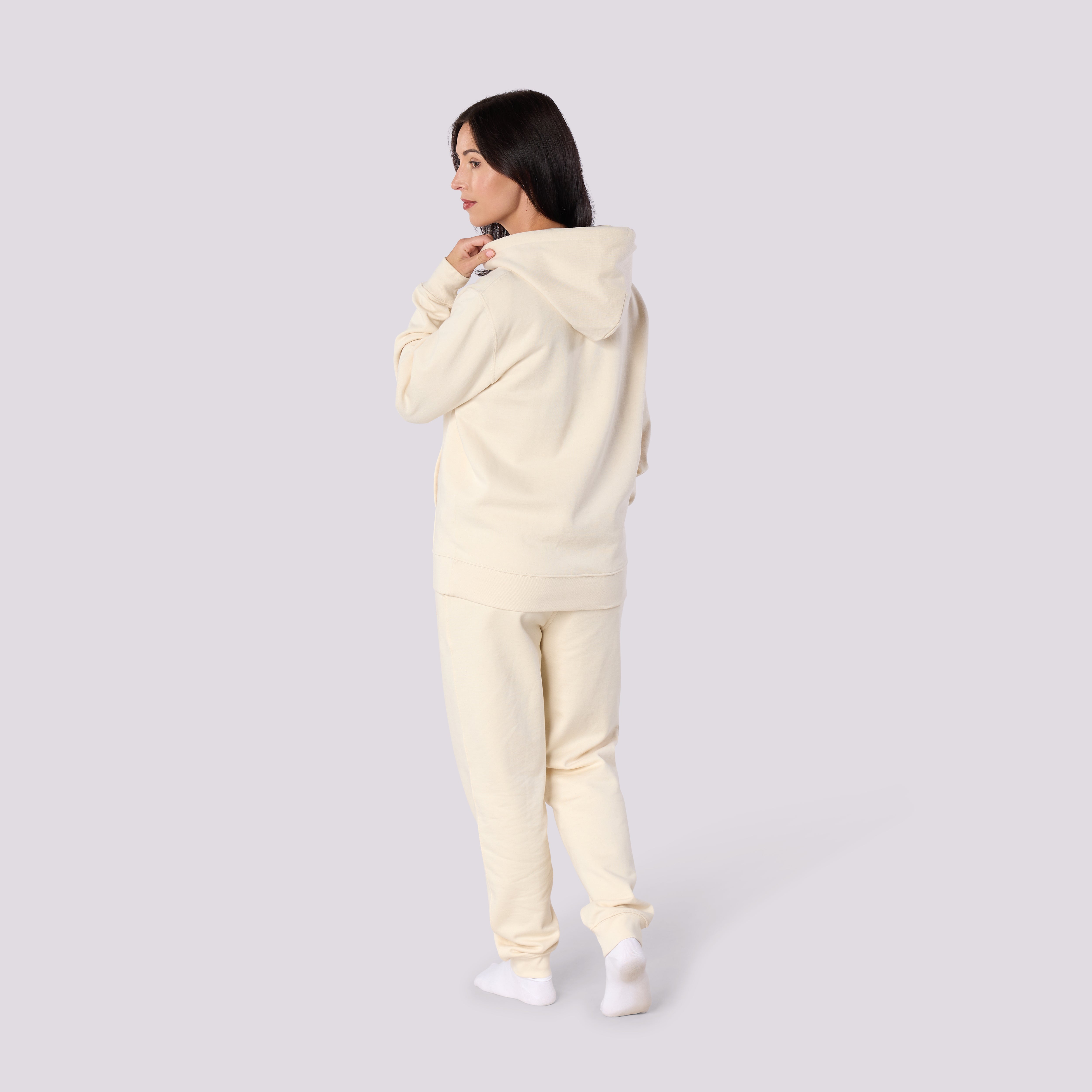 Women’s CORE Organic Cotton Hoodie – Natural Oat