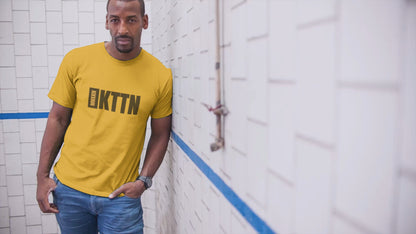 Mens T-Shirt in Yellow